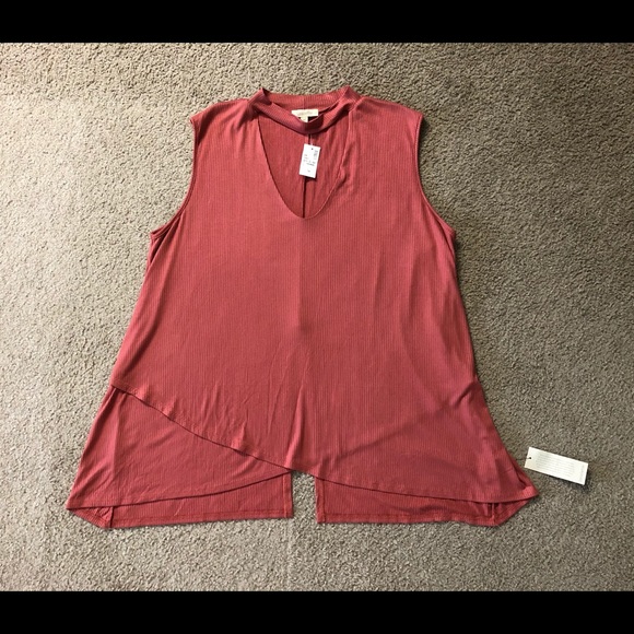 Loralette top 3X New with Tags Asymmetrical HEM stretchy fabric summer - Picture 10 of 12